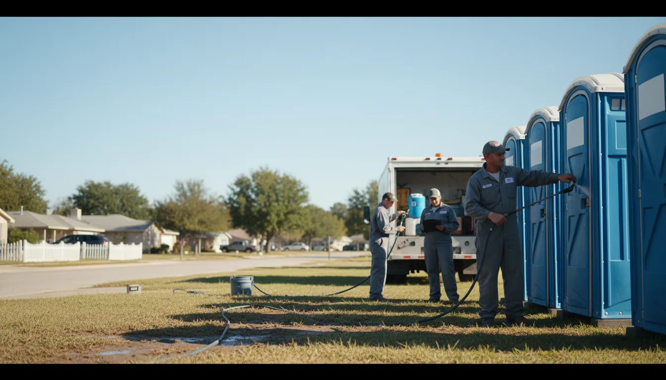Long-Term Portable Toilet Rental in Anderson, CA near me